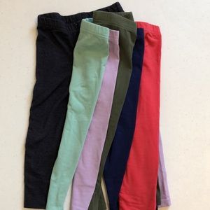 Bundle of solid Carter’s leggings